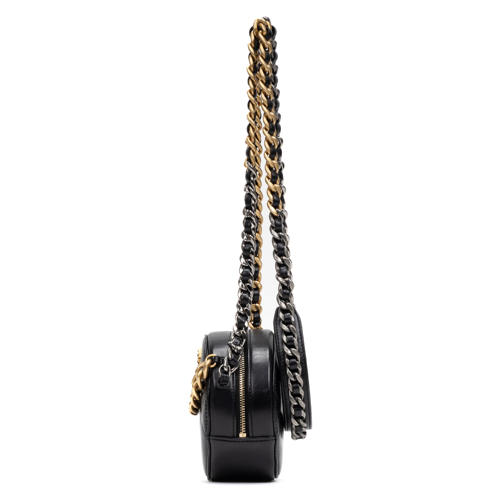 Chanel 19 Round Chain Clutch Small - Picture 4 of 11
